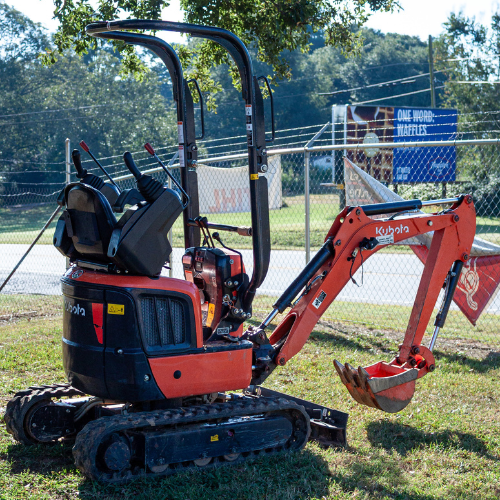 compact excavator for rent